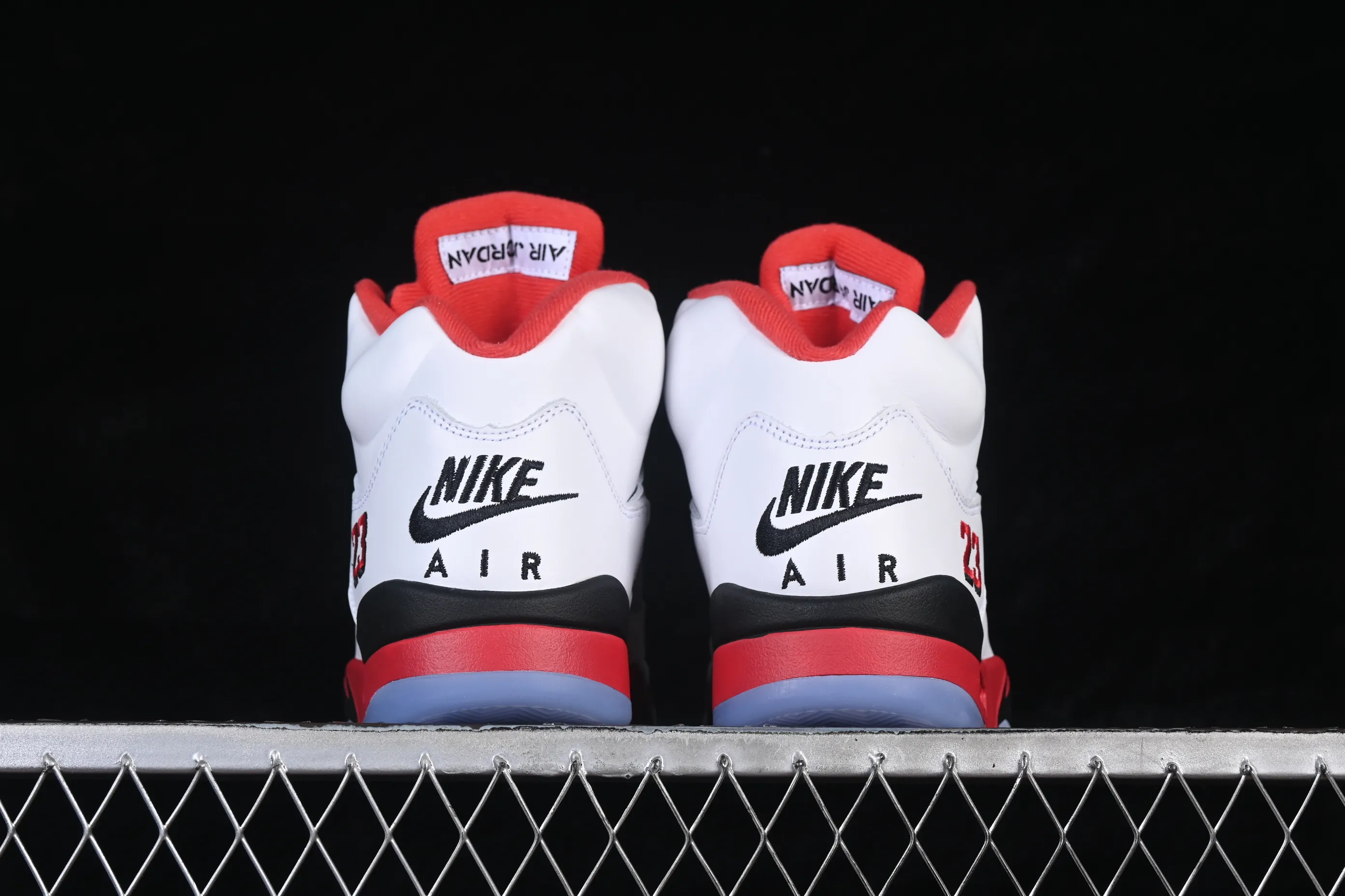 All categories Air Jordan Jordan series basketball shoes Air Jordan 5 TG version Air Jordan 5 Retro "Fire Red Black Tongue" AJ5 Joe 5 Rukawa Maple Flame Red first layer basketball shoes HQ7978-101